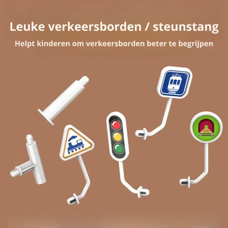 CubeTrack™ – Magnetische DIY-spoorbaan | Educatief Speelgoed Vanaf 3 Jaar