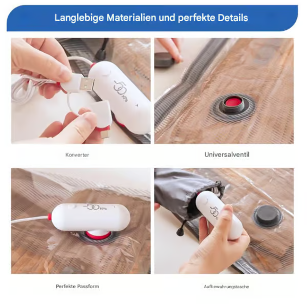 SpaceSaver™ – Praktische vacuümzakken voor ruimtebesparende opslag [50% Korting]