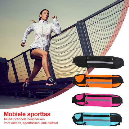 RunSafe™ – Waterdichte Heuptas, ultralicht, praktisch & veilig voor Sport & Reizen [1 + 1 Gratis]