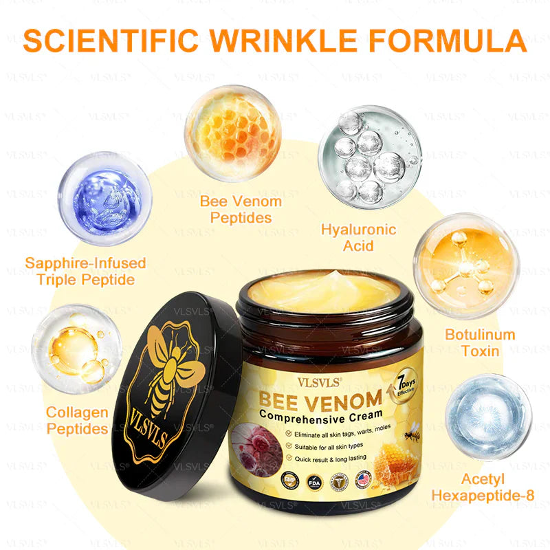 Venlure™ – Verjongende bijengifcrème voor gladdere & stralendere huid [50% Korting]