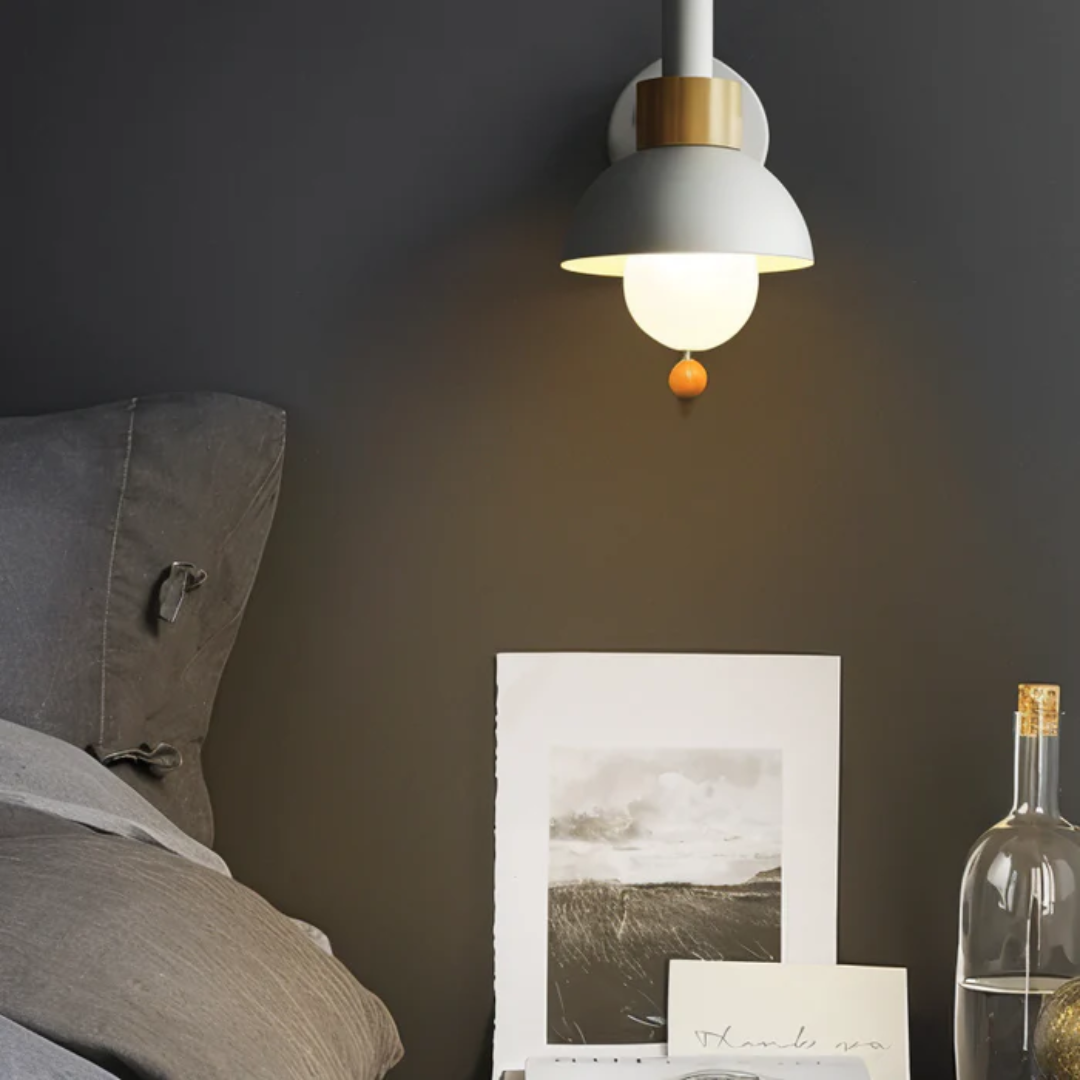 NordLume – Stijlvolle LED-wandlamp met trekschakelaar voor gezellig sfeerverlichting [50% korting]