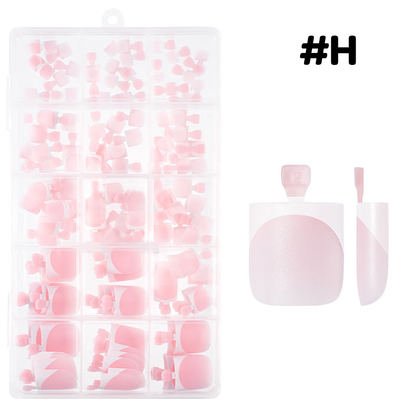 PressNails™ – Herbruikbare Press-On Teennagels | Thuis Pedicure Set
