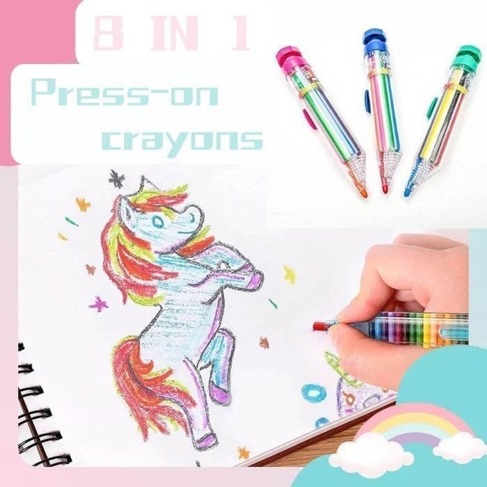 CrayonPress™ – Ontketen creativiteit overal, altijd leuk & schoon [1 + 1 Gratis]