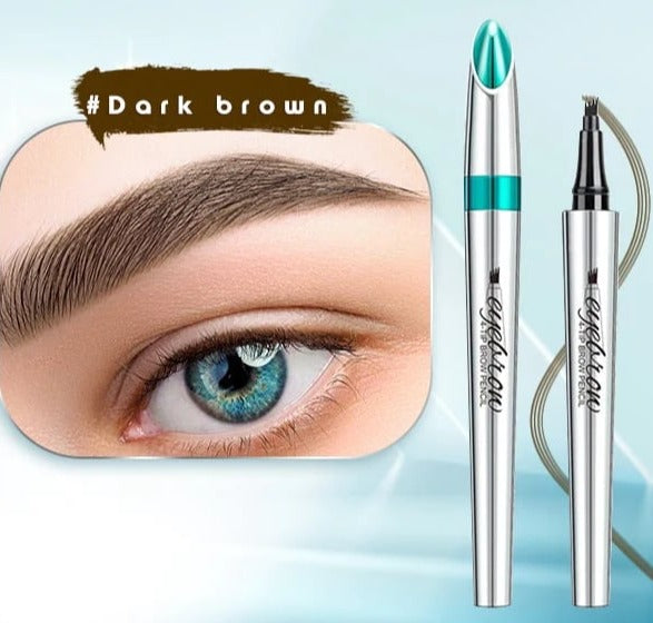 3DMicroblading™ Waterdicht Wenkbrauwpotlood – Natuurlijke Wenkbrauwen [1+1 Gratis]