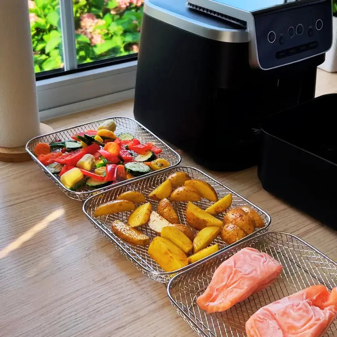 FryLayers™ – Meer Kookruimte en Minder Wachtijd in de Keuken [50% Korting]