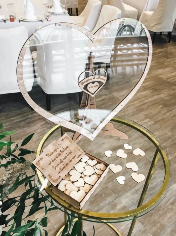 LoveScribe™ – Hart-gastenboek voor onvergetelijke, liefdevolle herinneringen [50% Korting]