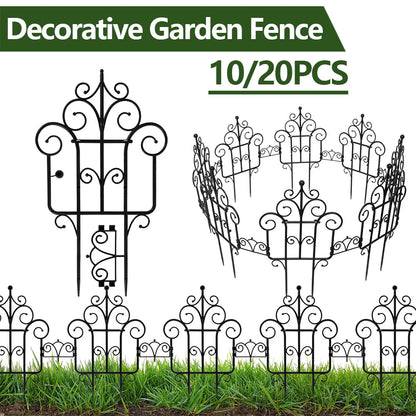 FlexiGarden™ – Flexibele Beetomheining voor Tuin | Set van 10