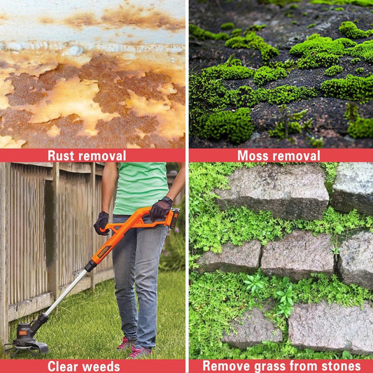 GardenBrush™ – Onkruidborstel voor tuin, paden & bestrating [50% Korting]