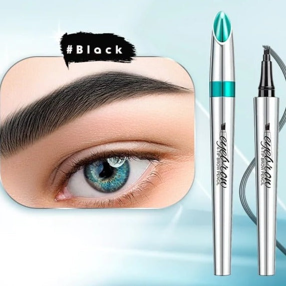 3DMicroblading™ Waterdicht Wenkbrauwpotlood – Natuurlijke Wenkbrauwen [1+1 Gratis]