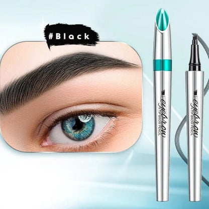 3DMicroblading™ Waterdicht Wenkbrauwpotlood – Natuurlijke Wenkbrauwen [1+1 Gratis]