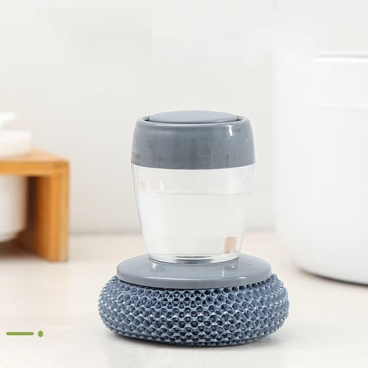 SoapBrush™ - Keuken afwasborstel met zeepdispenser - Antibacterieel en schimmelbestendig [1 + 1 Gratis]