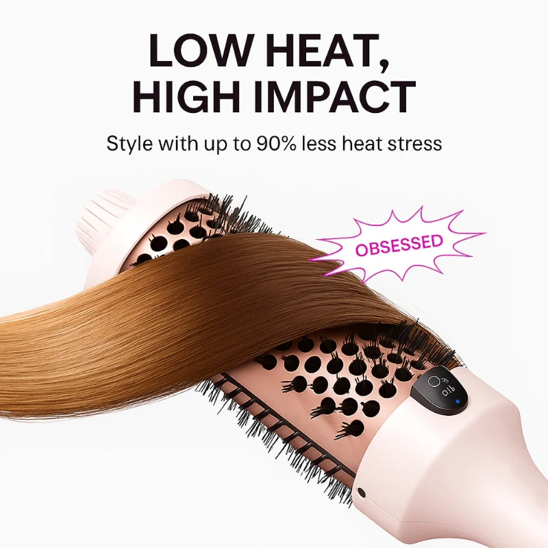 VolumeGlow™ – Professionele Volume-Styler met Ionen-Technologie