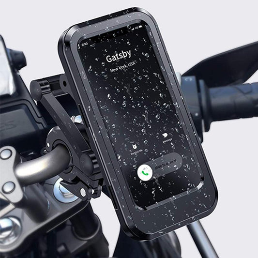 RideCharge – Waterdichte Fiets Telefoonhouder met Draadloos Opladen [50% Korting]