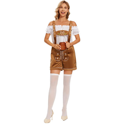 Lederhosen in Beierse klederdrachtstijl – maten M tot XL