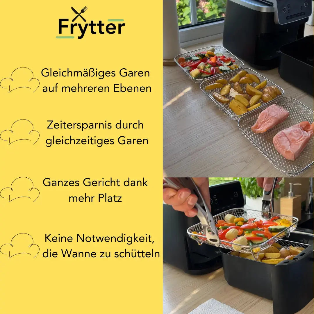 FryLayers™ – Meer Kookruimte en Minder Wachtijd in de Keuken [50% Korting]