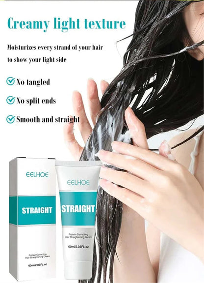 HairTouch™ – Gladmakende Keratine Haarcrème | Anti-Pluis & Glanzend Haar