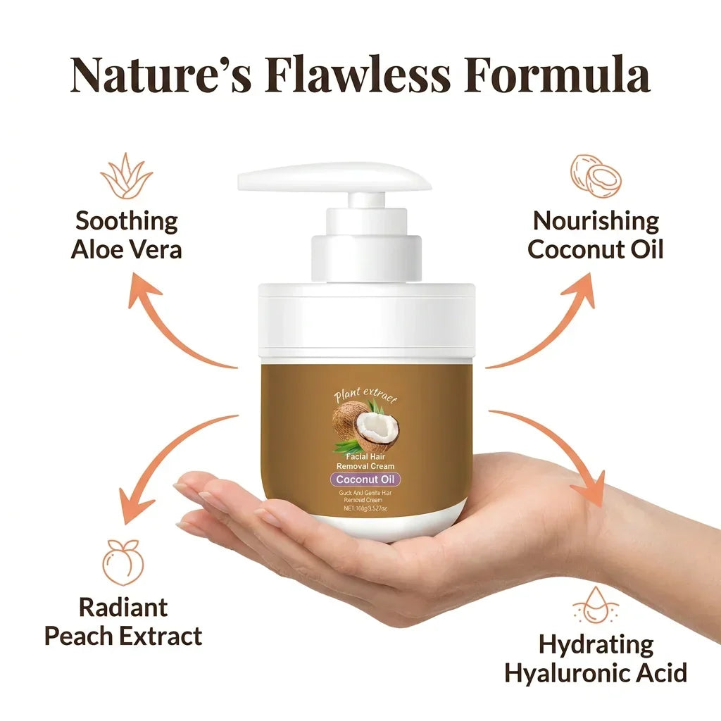 SilkySmooth – Zachte Gezichtshaarverwijdering op Plantaardige Basis [50% Korting]