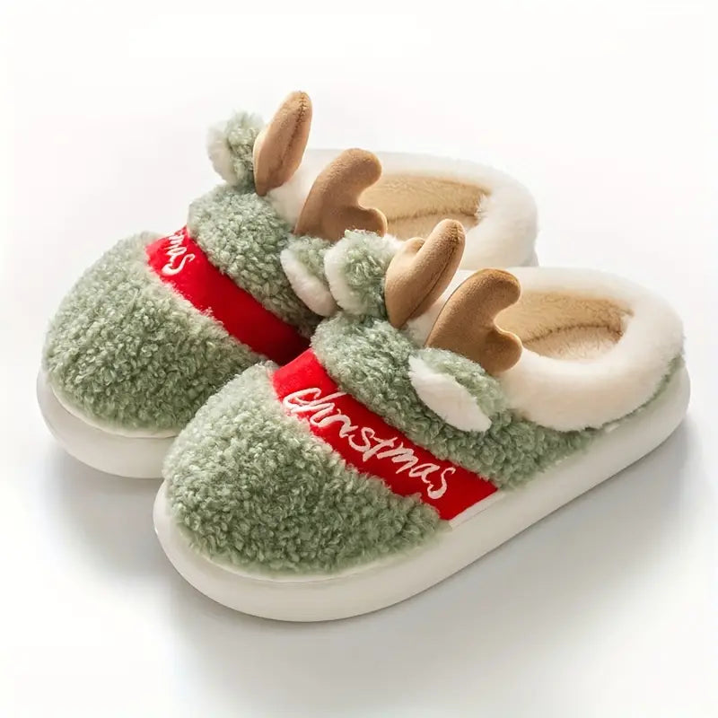 MerryCozy™ – Rendierpantoffels voor Kerstmis | 50% korting