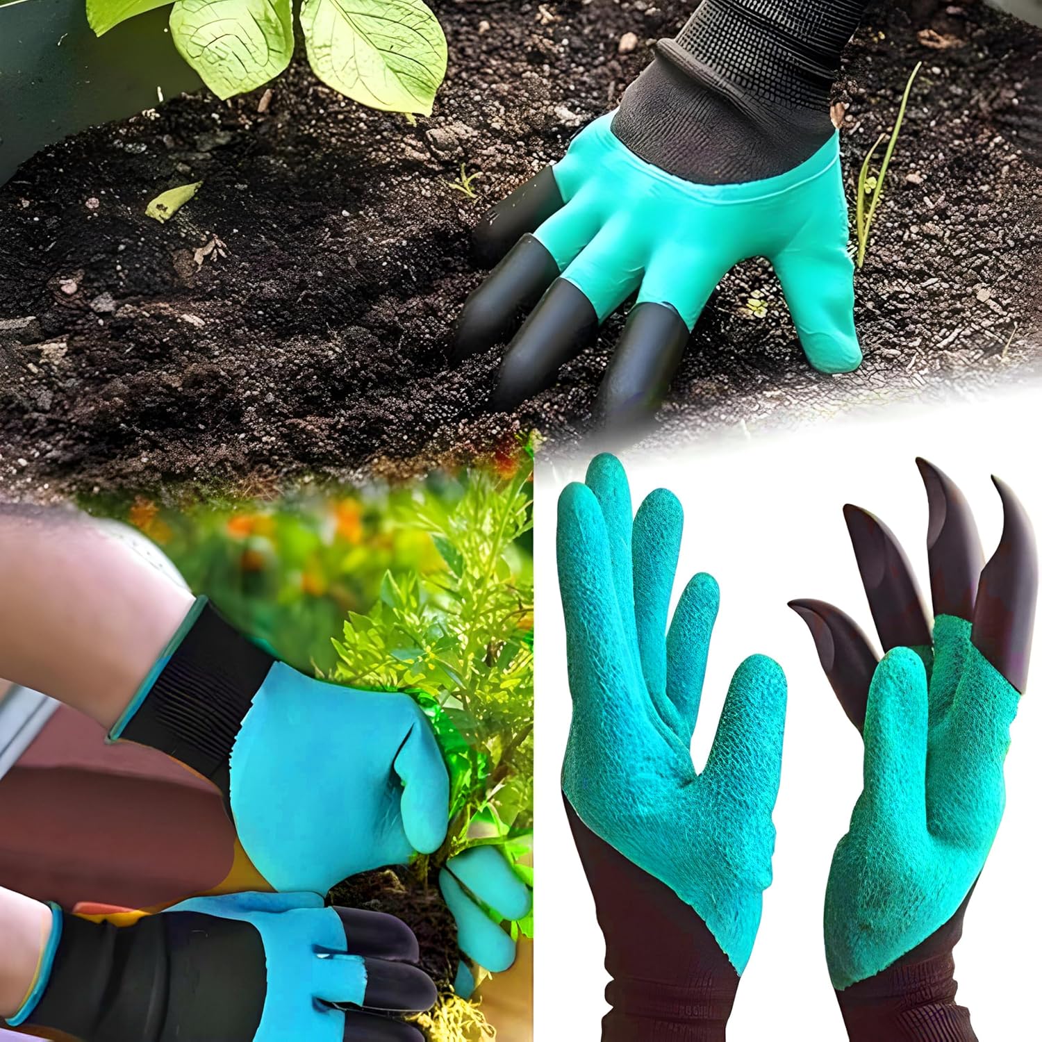 DigMaster™ - Beschermende tuinhandschoenen met klauwen [1 + 1 Gratis]