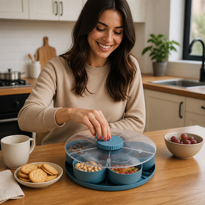 SnackSpin – Snacks stijlvol & netjes serveren | 50% korting