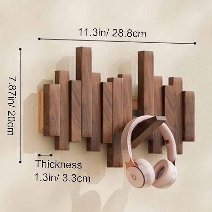 SonataRack – Stijlvolle wandkapstokhaak in pianodesign | 50% korting
