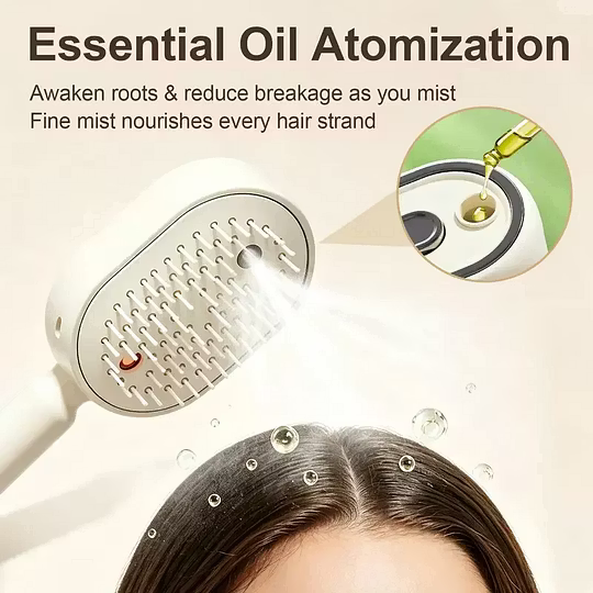 SilkHair – Elektrische Massageborstel voor prachtig haar | 50% korting
