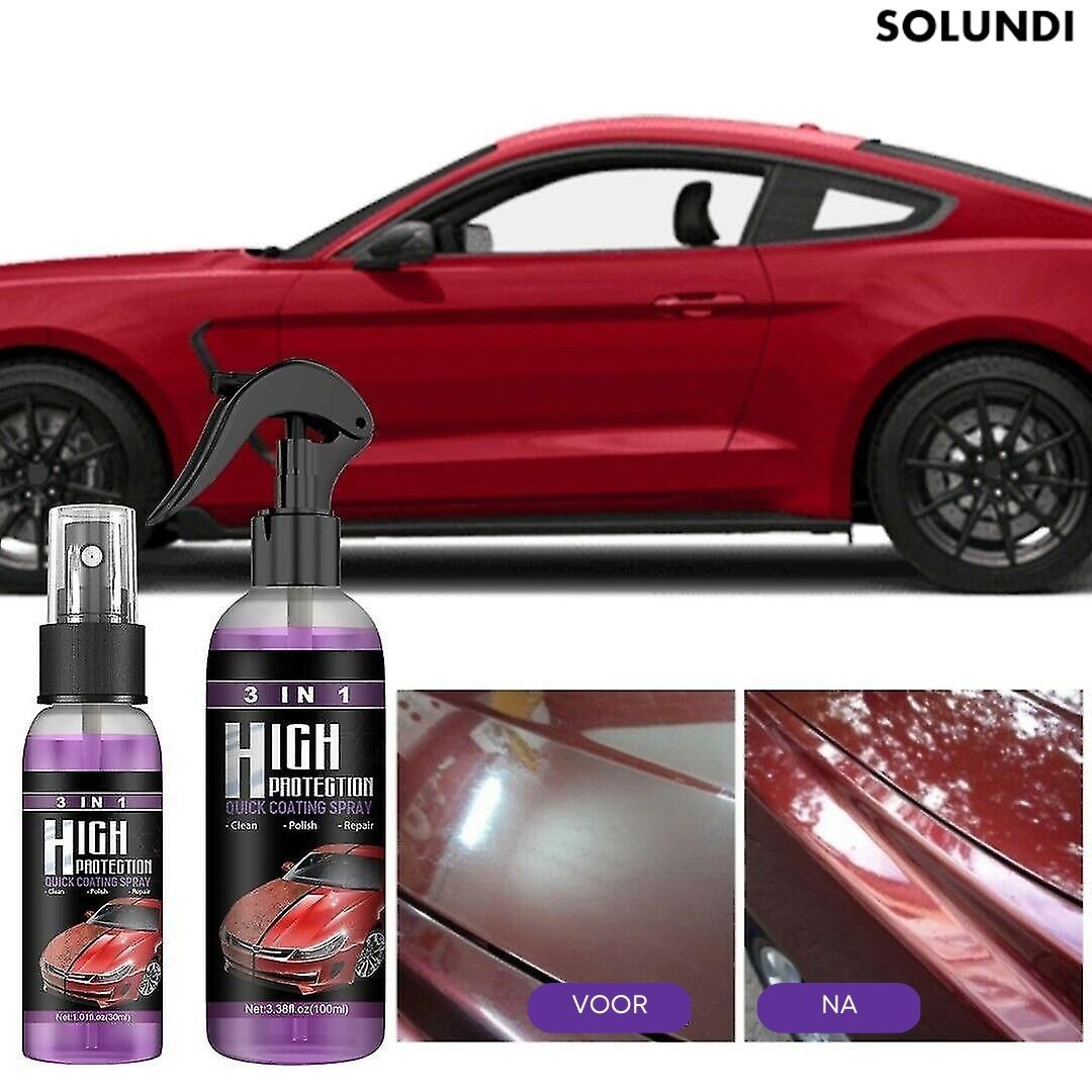 CarSpray – 3-in-1 Autoreiniger voor perfecte autoverzorging [1 + 1 Gratis]