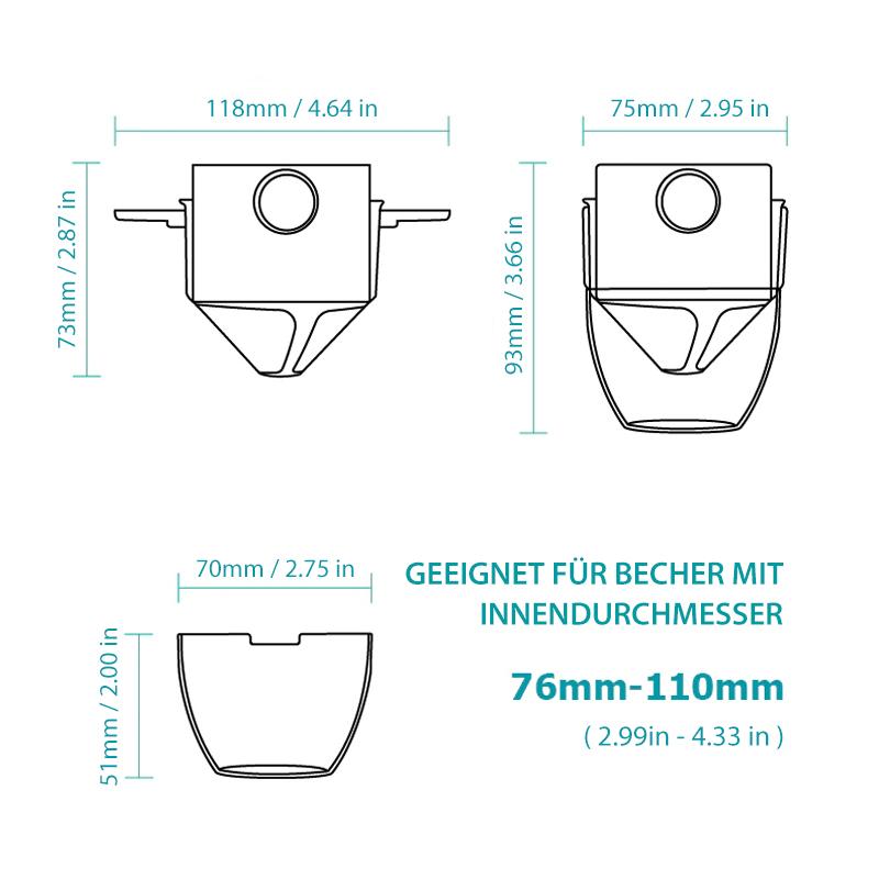 BrewMaster™ – Herbruikbaar Koffiefilter voor Volle Smaak zonder Bitterheid