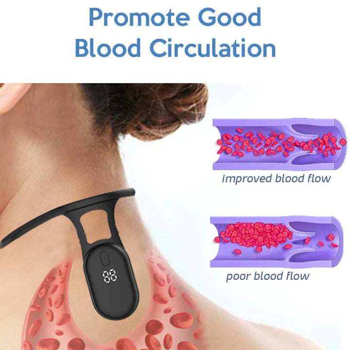 NeckSoothe™ - Draagbaar lymfedrainageapparaat [50% Korting]
