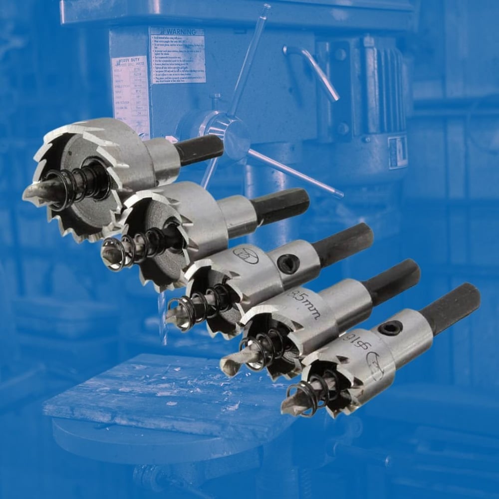 MetalDrill™ - Set hardmetalen kernboren voor metaal (5 stuks) [50% Korting]