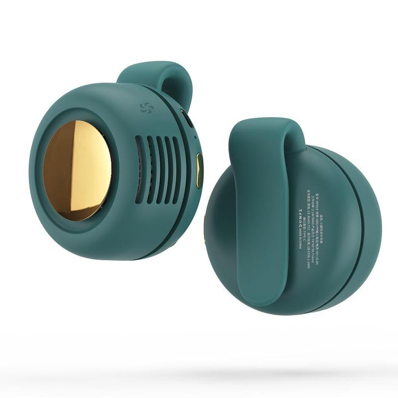 BreezeAura™ Mini Clip Ventilator – Bladvrij Onder Kleding | 23u Accu