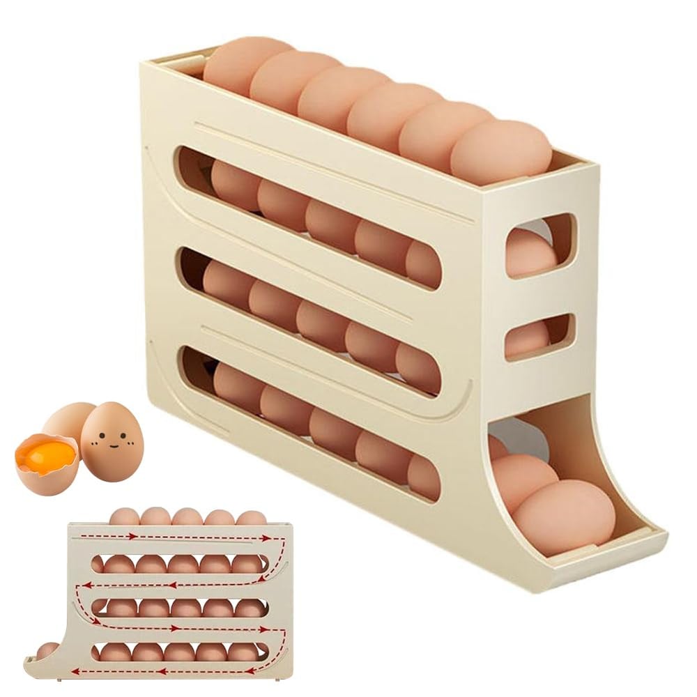 EggShelf™ - 4-tier eierrekker voor koelkast & keuken [50% Korting]
