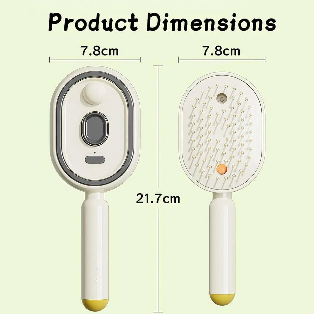 MistBrush – Zacht Ontwarren met Sproeifunctie voor Verzorgd Haar [50% Korting]