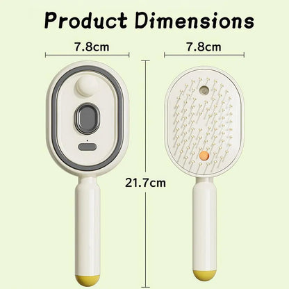 MistBrush – Zacht Ontwarren met Sproeifunctie voor Verzorgd Haar [50% Korting]