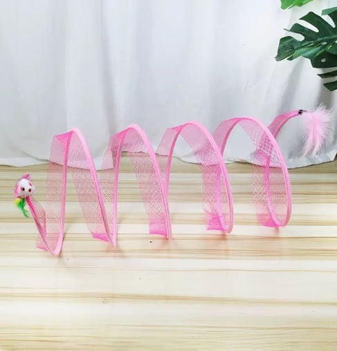 ViraWhirl – Interactief Kattenspeelgoed met Sisal & Veerhanger [1+1 Gratis]