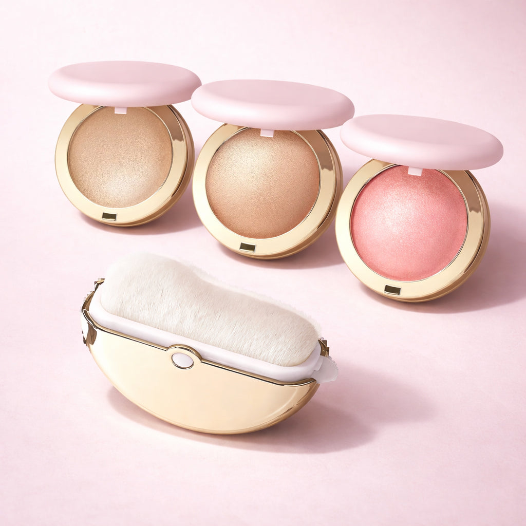 LuminaFlex™ – 2-in-1 Blush & Highlighter voor een Stralende Glow