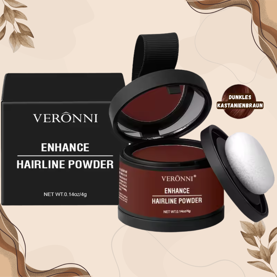 Veronni™ – Schaduwpoeder voor de haarlijn voor snelle dekking [1 + 1 Gratis]