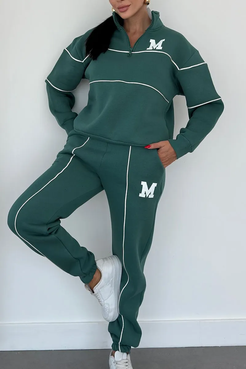 Arabella™ – Dames Trainingspak | Comfortabele Half-Zip Set