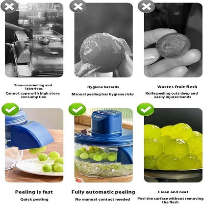 PeelEase™ – Elektrische Fruitschiller voor Snel & Moeiteloos Schillen