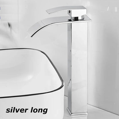 Wastafelkraan Mat Zwart van Roestvrij Staal voor Badkamer & Toilet