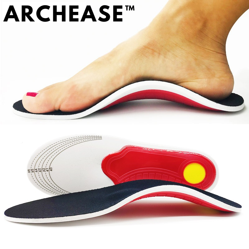ArchEase™ – Orthopedische Inlegzolen met Voetboogondersteuning [1+1 Gratis]