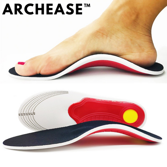 ArchEase™ – Orthopedische inlegzolen met voetboogondersteuning voor dagelijkse ondersteuning [1 + 1 Gratis]