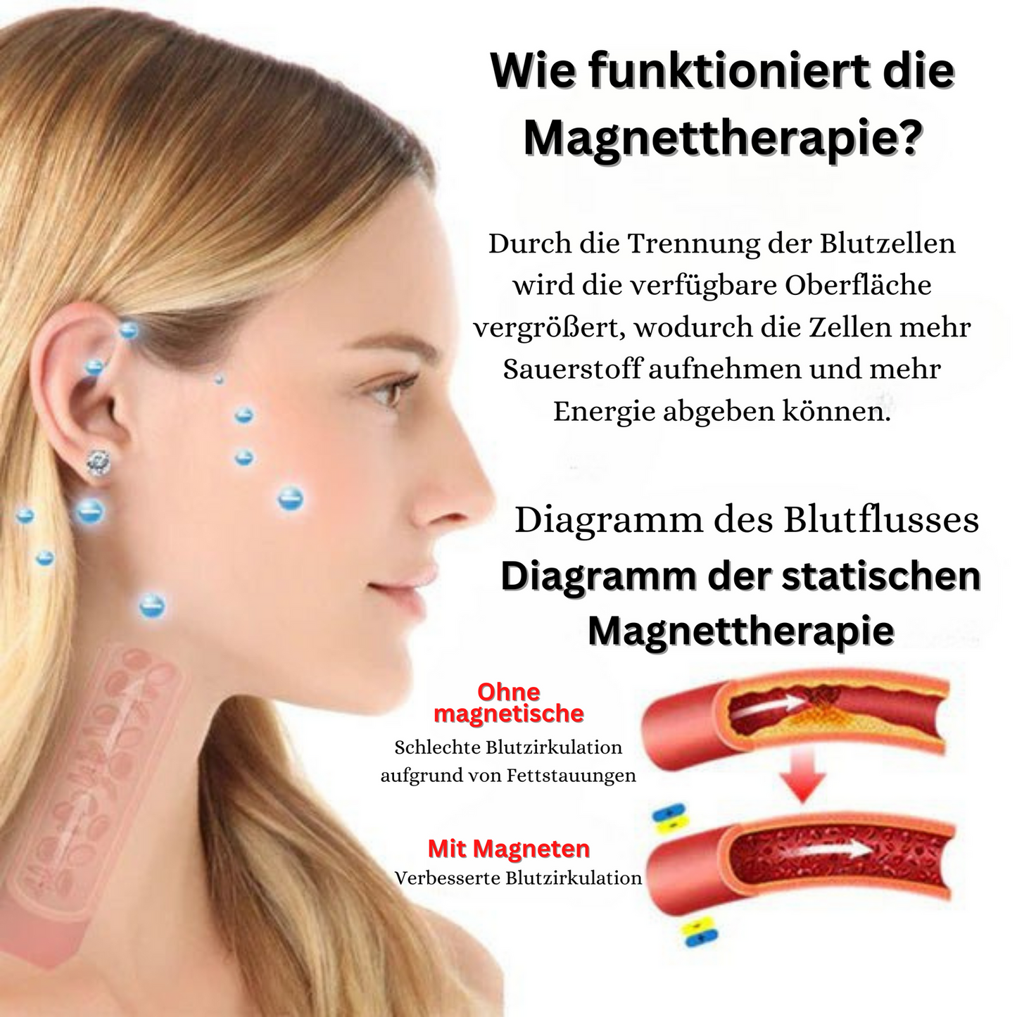 Acurani – Magnetische Therapie-Oorbellen voor Natuurlijke Lymfedrainage [1 + 1 Gratis]