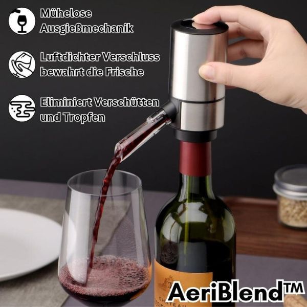 AeriBlend™ - 3-in-1 wijn beluchter, opslag en dispenser [50% Korting]
