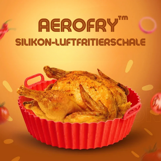 AeroFry™ – Siliconen luchtfriteerschaal voor eenvoudig, schoon & gezond frituren [1 + 1 Gratis]
