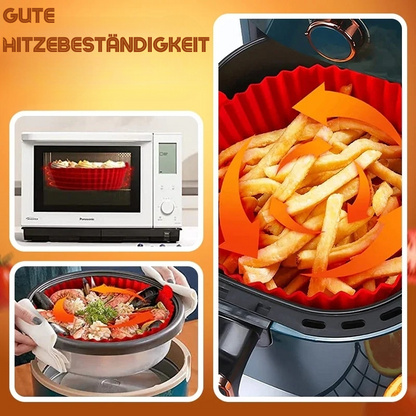 AeroFry™ Siliconen Heteluchtfriteuse Inzetstuk – Schoon & Makkelijk [1+1 Gratis]