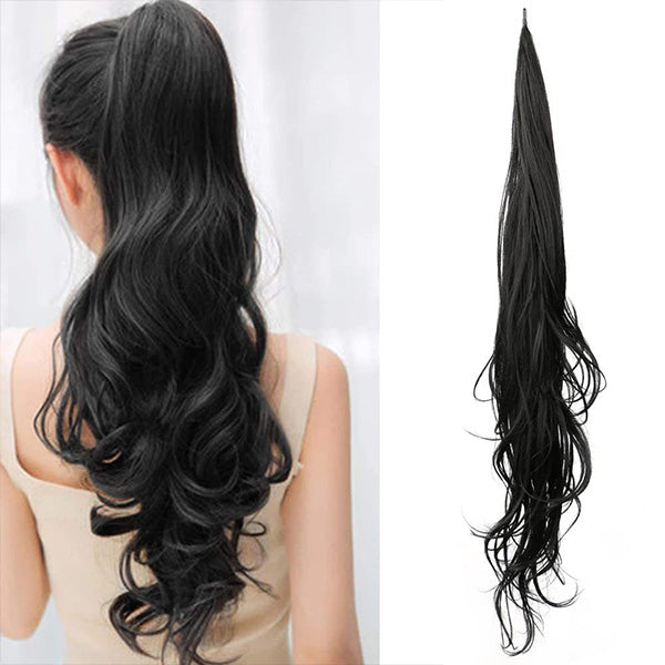 PonyCharm™ Clip-In Paardenstaart – Direct Volume & Lengte