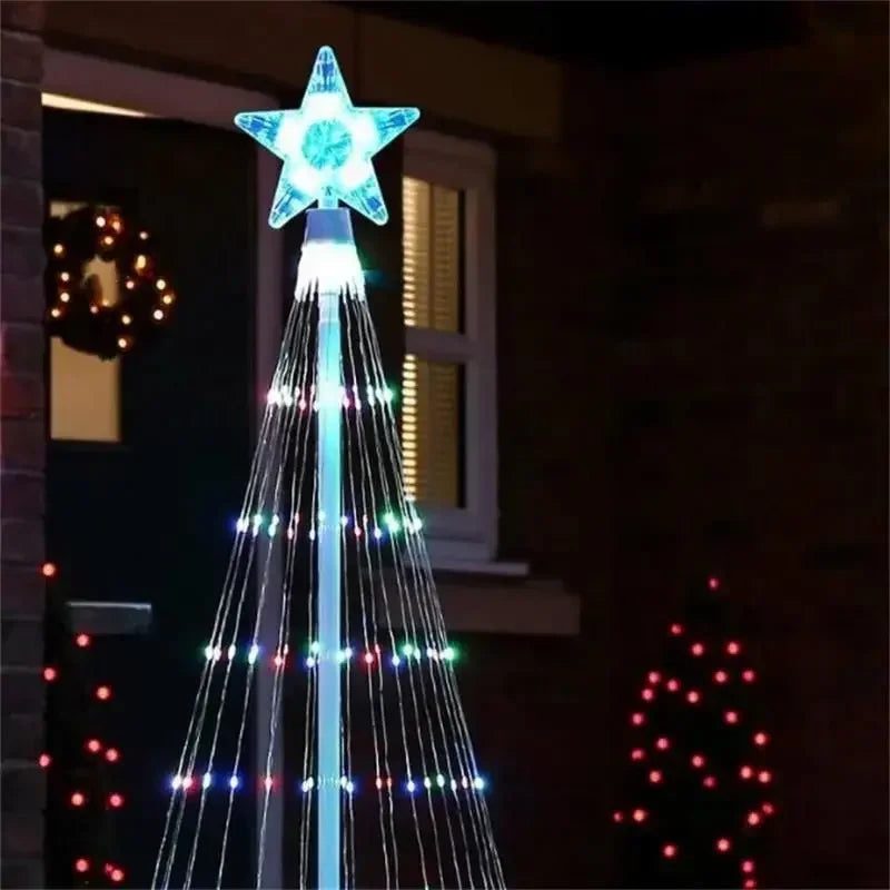 MerryGlow™ – Veelkleurige LED-kerstbomen | 50% korting