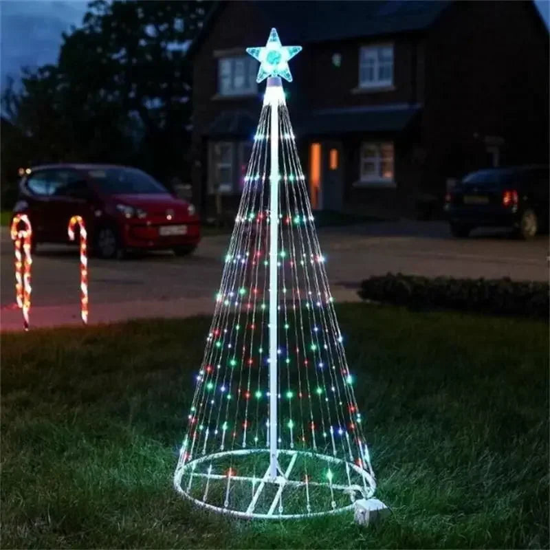 MerryGlow™ – Veelkleurige LED-kerstbomen | 50% korting