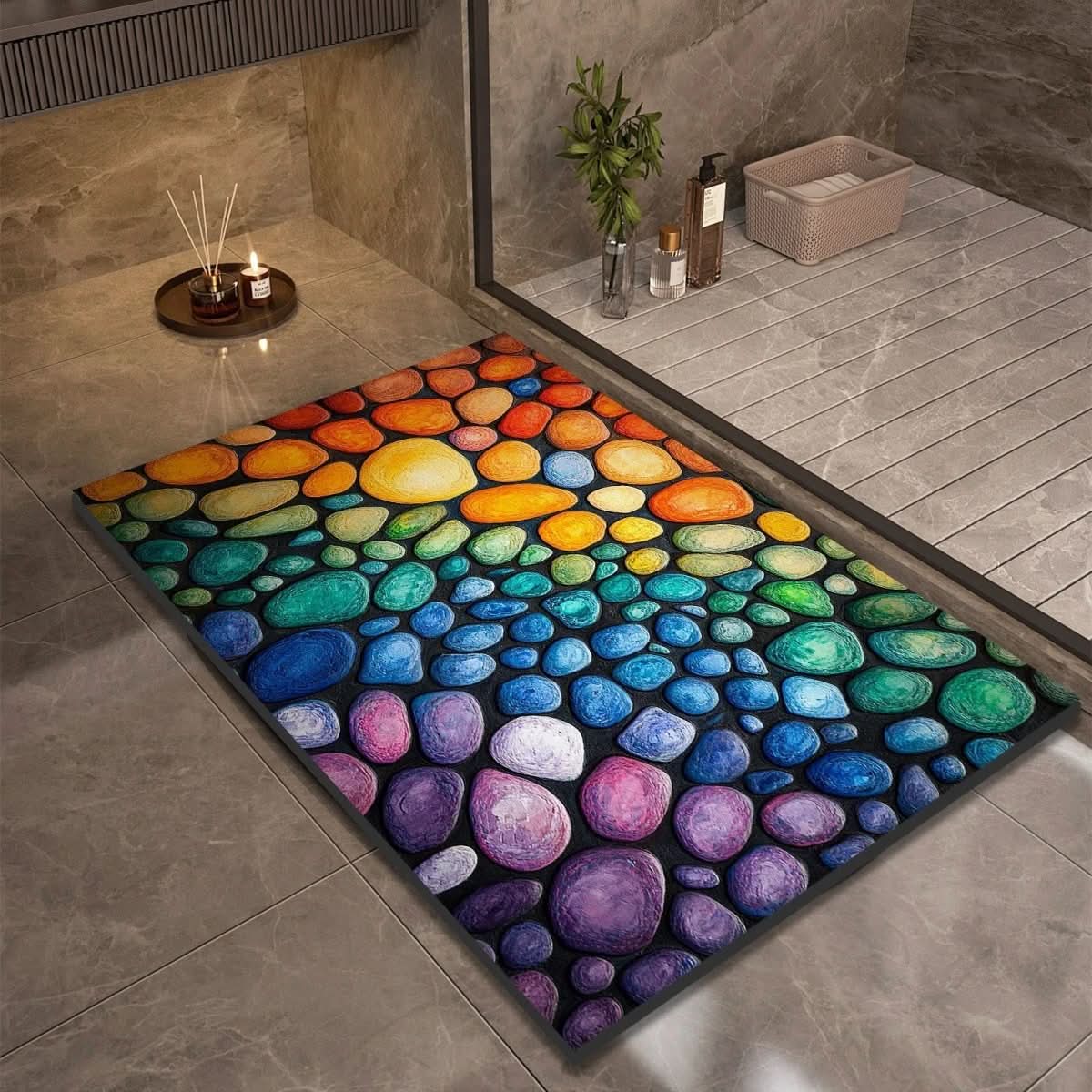 Diatoom-badmat – snel drogend, antislip en hygiënisch